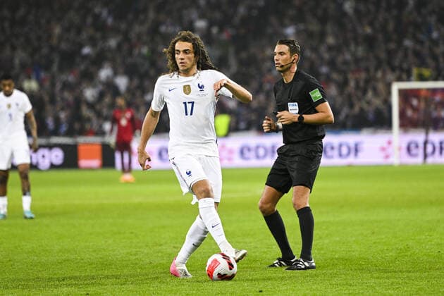 Fußball, Frankreich - Südafrika Matteo Guendouzi (Fra) FOOTBALL : France vs Afrique du Sud - Match Amical - 29 03 2022 JBAutissier Panoramic 