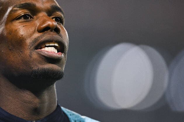 Paul Pogba (Fra) FOOTBALL : France vs Afrique du Sud - Match Amical - 29 03 2022 JBAutissier Panoramic 