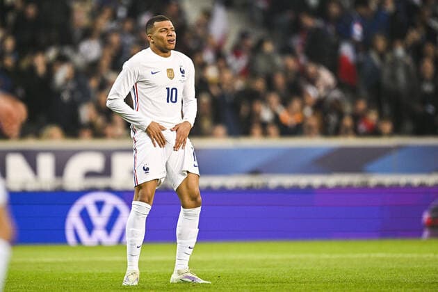 Fußball, Frankreich - Südafrika Kylian MBappe (Fra) FOOTBALL : France vs Afrique du Sud - Match Amical - 29 03 2022 JBAutissier Panoramic 