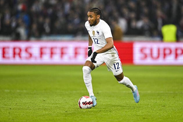 Fußball, Frankreich - Südafrika Christopher Nkunku (Fra) FOOTBALL : France vs Afrique du Sud - Match Amical - 29 03 2022 JBAutissier Panoramic 