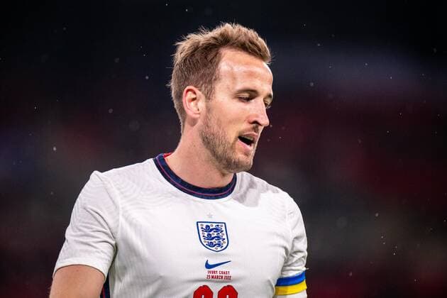 LONDON, ENGLAND - MARCH 29: Harry Kane during the International Friendly, Länderspiel, Nationalmannschaft match between England and Ivory Coast at Wembley Stadium on March 29, 2022 in London, E England v Ivory Coast - International Friendly Copyright: xSebastianxFrejx