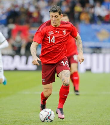 Foto Manuel Geisser 29.03.2022 Stadion Letzigrund Zürich Saison 2021 2022 Herren Fussball Freundschaftsspiel Schweiz - Kosovo Steven Zuber (Schweiz)