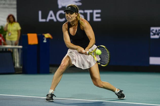 Danielle Collins (USA) is defeated by Naomi Osaka (JPN) 2-6, 1-6, at the Miami Open being played at Hard Rock Stadium in Miami Gardens, Florida on March 29, 2022: Ã‚ Tennisclix CSM Miami Gardens USA - ZUMAc04_ 20220329_zaf_c04_069 Copyright: xKarlaxKinnex