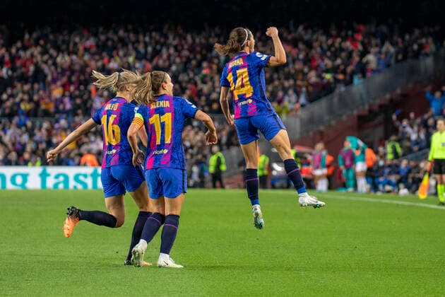 IMAGO Iconic Moments, Fußball - Frauen Juan Carlos Borrachero F.C. Barcelona contra el Real Madrid, futbol femenino, women™s champions league, quarters final 2-2, estadio Camp nou, 18:45h, 30-03-2022 Copyright: xBEAUTIFULxSPORTS Borracherox