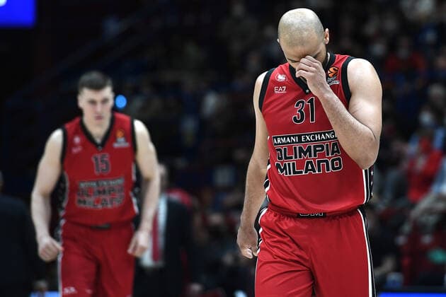Db Milano 31 03 2022 - basket Eurolega AX Armani Exchange Olimpia Milano-As Monaco foto Daniele Buffa Image nella foto: Shavon Shields 