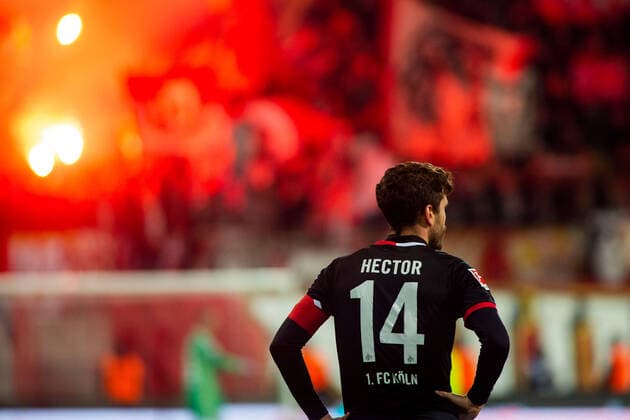 Sport Themen der Woche KW13 Sport Bilder des Tages 01.04.2022, xfrx, Fussball 1.Bundesliga, Union Berlin - 1.FC Köln emspor, v.l. Jonas Hector (1.FC Köln) (DFL DFB REGULATIONS PROHIBIT ANY USE OF PHOTOGRAPHS as IMAGE SEQUENCES and or QUASI-VIDEO) Berlin *** 01 04 2022, xfrx, football 1 Bundesliga, Union Berlin 1 FC Köln emspor, v l Jonas Hector 1 FC Köln DFL DFB REGULATIONS PROHIBIT ANY USE OF PHOTOGRAPHS as IMAGE SEQUENCES and or QUASI VIDEO Berlin