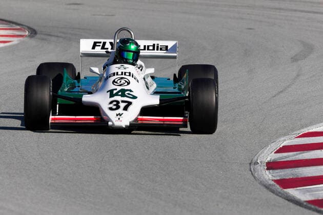 Sport Themen der Woche KW13 Sport Bilder des Tages 2nd April 2022 ; Circuit de Barcelona-Catalunya, Spain; Espiritu de Montjuic: Christophe D Ansembourg (BE) drives the Williams FW07C during the Espiritu de Montjuic at Circuit of Catalunya  ActionPlus12374918 PabloxGuillen