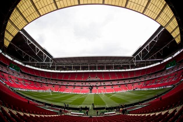 Sutton United v Rotherham United - EFL Trophy Final Wembley Stadium pictured during the Papa John Trophy Final between Sutton United and Rotherham United at Wembley Stadium, London on Sunday 3rd April 2022. London Greater London United Kingdom  Copyright: xMIxNewsx originalFilename:fletcher-suttonun220403_npd9P.jpg