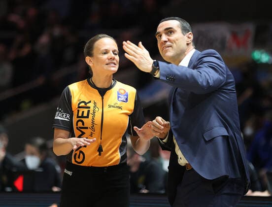 Headcoach Roel Moors (BG Goettingen)