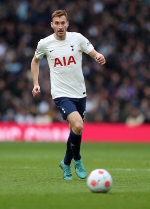 Tottenham Hotspur v Newcastle United 03 April 2022 London - Premier League Football - Tottenham Hotspur v Newcastle United - Dejan Kulusevski of Tottenham Hotspur. (Photo by Mark Leech). London UK Copyright: xMarkxLeechxOffside