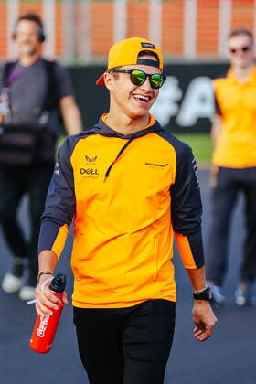 April 6, 2022, Melbourne, Victoria, Australia: MELBOURNE, AUSTRALIA - APRIL 6: Lando Norris of McLaren F1 Team walks the circuit at the 2022 Australian Formula 1 Grand Prix on 6th April 2022 Melbourne Australia - ZUMAp121 20220406_zsp_p121_026 Copyright: xChrisxPutnamx