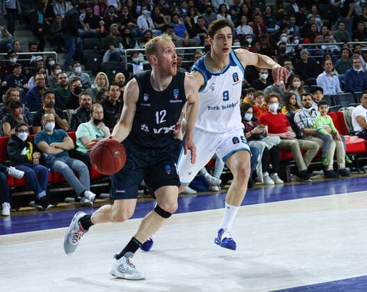 Turk Telekom vs Hamburg Towers Eurocup match in Ankara, Turkey, on 6 April 2022. ( Copyright: MuhammedxAlixYahsix-xDepoxPhotos 17487811