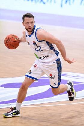 Marcel Ponitka (Skyliners Frankfurt) , Basketball, Bundesliga, BBL, BG Goettingen - Fraport Skyliners Frankfurt, 06.04.2022, BG Goettingen - Skyliners Frankfurt, Basketball, Bundesliga, GER, BBL, 06.04.2022 Goettingen Copyright: xEibner-Pressefotox-xRolandxSippelx