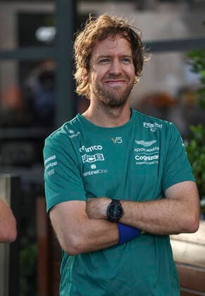 5 Sebastian Vettel (DEU, Aston Martin Aramco Cognizant F1 Team), F1 Grand Prix of Australia at Melbourne Grand Prix Circuit on April 7, 2022 in Melbourne, Australia. (Photo by HOCH ZWEI) Melbourne Australia