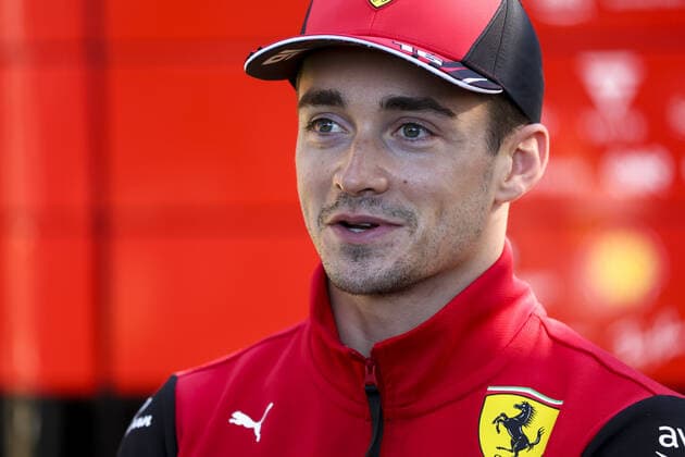 LECLERC Charles (mco), Scuderia Ferrari F1-75, portrait during the Formula 1 Heineken Australian Grand Prix 2022, 3rd round of the 2022 FIA Formula One World Championship, WM, Weltmeisterschaft on the Albert Park Circuit, from April 8 to 10, 2022 in Melbourne, Australia - F1 - AUSTRALIAN GRAND PRIX 2022 DPPI Panoramic  F12022GP03SAUS_JK285238