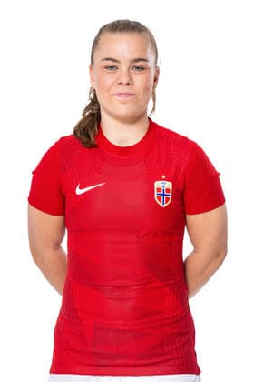 Fußball, Frauen, EM Kader 2022, Nationalteam Norwegen 220407 Olaug Tvedten of the Norwegian women?s national football team poses for a portrait on April 4, 2022 in Oslo. Photo: Vegard Grott BILDBYRAN kod VG VG0262 bbeng fotball fotboll football norge norway a kvinner portrett porträtt portraits dam Copyright: VEGARDxGRoTT BB220407VG157