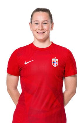 Fußball, Frauen, EM Kader 2022, Nationalteam Norwegen 220407 Elisabeth Terland of the Norwegian women?s national football team poses for a portrait on April 4, 2022 in Oslo. Photo: Vegard Grott BILDBYRAN kod VG VG0262 bbeng fotball fotboll football norge norway a kvinner portrett porträtt portraits dam Copyright: VEGARDxGRoTT BB220407VG197