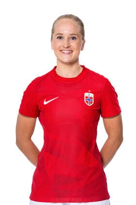 Fußball, Frauen, EM Kader 2022, Nationalteam Norwegen 220407 Amalie Eikeland of the Norwegian women?s national football team poses for a portrait on April 4, 2022 in Oslo. Photo: Vegard Grott BILDBYRAN kod VG VG0262 bbeng fotball fotboll football norge norway a kvinner portrett porträtt portraits dam Copyright: VEGARDxGRoTT BB220407VG234