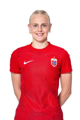 Fußball, Frauen, EM Kader 2022, Nationalteam Norwegen 220407 Karina Saevik of the Norwegian women?s national football team poses for a portrait on April 4, 2022 in Oslo. Photo: Vegard Grott BILDBYRAN kod VG VG0262 bbeng fotball fotboll football norge norway a kvinner portrett porträtt portraits dam Copyright: VEGARDxGRoTT BB220407VG238
