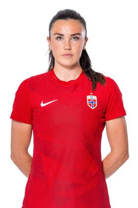 Fußball, Frauen, EM Kader 2022, Nationalteam Norwegen 220407 Ingrid Syrstad Engen of the Norwegian women?s national football team poses for a portrait on April 4, 2022 in Oslo. Photo: Vegard Grott BILDBYRAN kod VG VG0262 bbeng fotball fotboll football norge norway a kvinner portrett porträtt portraits dam Copyright: VEGARDxGRoTT BB220407VG260