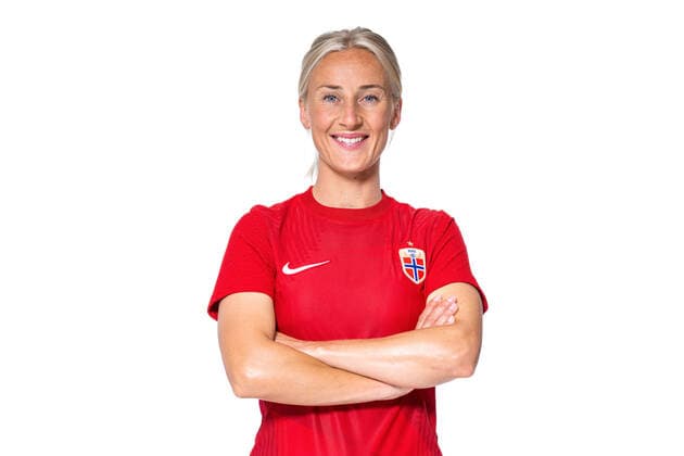 Fußball, Frauen, EM Kader 2022, Nationalteam Norwegen 220407 Anja Sonstevold of the Norwegian women?s national football team poses for a portrait on April 4, 2022 in Oslo. Photo: Vegard Grott BILDBYRAN kod VG VG0262 bbeng fotball fotboll football norge norway a kvinner portrett porträtt portraits dam Copyright: VEGARDxGRoTT BB220407VG316