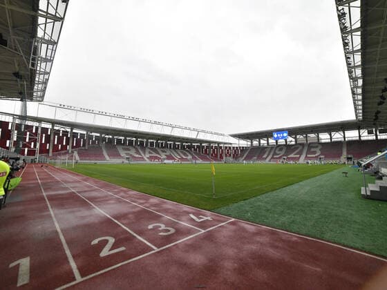 Rapid Giulesti Stadium in Bucharest hosts the football match between Dinamo Kyiv U19 and Sporting Club Portugal U19, within the UEFA Youth League, on Thursday, April 7, 2022 Bucharest Copyright: xRazvanxPasarica SPORTxPICTURESx