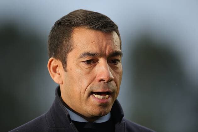 Mandatory Credit: Photo by Michael Zemanek Shutterstock (12885087i) Giovanni van Bronckhorst manager of Rangers Braga v Rangers, UEFA Europa League, Quarter Final, First Leg, Football, Estadio Municipal de Braga, Braga, Portugal - 07 Apr 2022 EDITORIAL USE ONLY No use with unauthorised audio, video, data, fixture lists, club league logos or live services. Online in-match use limited to 120 images, no video emulation. No use in betting, games or single club league player publications. Braga v Rangers, UEFA Europa League, Quarter Final, First Leg, Football, Estadio Municipal de Braga, Braga, Portugal - 07 Apr 2022 EDITORIAL USE ONLY No use with unauthorised audio, video, data, fixture lists, club league logos or live services. Online in-match use limited to 120 images, no video emulation. No use in betting, games or single club league player publications. Copyright: xMichaelxZemanek Shutterstockx 12885087i