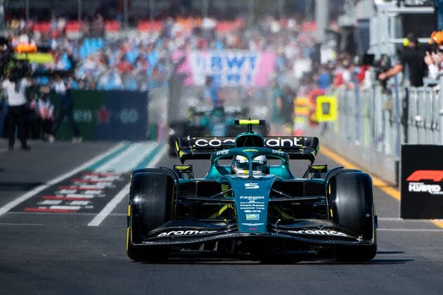 Sebastian Vettel (GER, Aston Martin Aramco Cognizant F1 Team 5) im AMR22, AUS, Formel 1 Grand Prix von Australien, Albert Park Circuit Melbourne, Pre-Events, 07.04.2022 AUS, Formel 1 Grand Prix von Australien, Albert Park Circuit Melbourne, Pre-Events, 07.04.2022 Copyright: xEibner Memmlerx EP_MMR