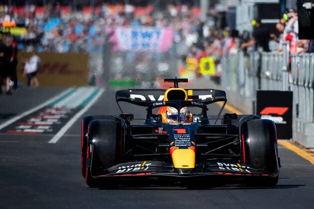 Max Verstappen (NED, Oracle Red Bull Racing 1) im RB18, AUS, Formel 1 Grand Prix von Australien, Albert Park Circuit Melbourne, Pre-Events, 07.04.2022 AUS, Formel 1 Grand Prix von Australien, Albert Park Circuit Melbourne, Pre-Events, 07.04.2022 Copyright: xEibner Memmlerx EP_MMR