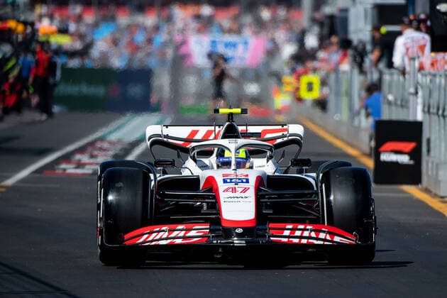Mick Schumacher (GER, Haas F1 Team 47) im VF-22, AUS, Formel 1 Grand Prix von Australien, Albert Park Circuit Melbourne, Pre-Events, 07.04.2022 AUS, Formel 1 Grand Prix von Australien, Albert Park Circuit Melbourne, Pre-Events, 07.04.2022 Copyright: xEibner Memmlerx EP_MMR