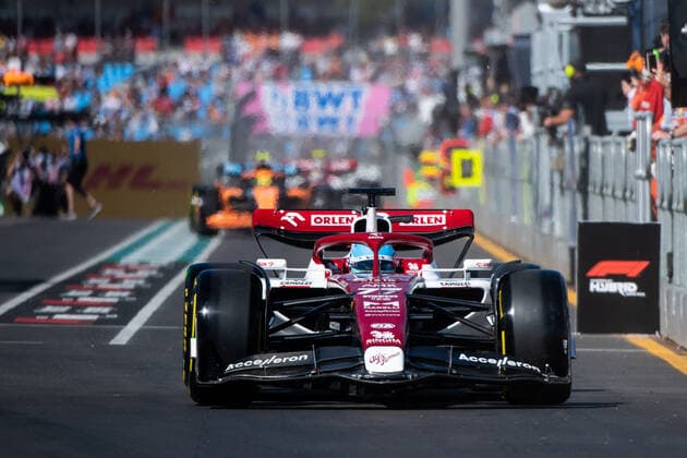 Valtteri Bottas (FIN, Alfa Romeo F1 Team ORLEN 77) im Sauber C42, AUS, Formel 1 Grand Prix von Australien, Albert Park Circuit Melbourne, Pre-Events, 07.04.2022 AUS, Formel 1 Grand Prix von Australien, Albert Park Circuit Melbourne, Pre-Events, 07.04.2022 Copyright: xEibner Memmlerx EP_MMR