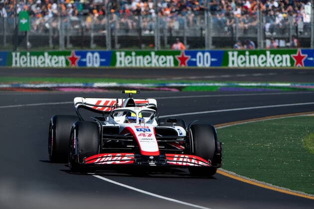 Mick Schumacher (GER, Haas F1 Team 47) im VF-22, AUS, Formel 1 Grand Prix von Australien, Albert Park Circuit Melbourne, Pre-Events, 07.04.2022 AUS, Formel 1 Grand Prix von Australien, Albert Park Circuit Melbourne, Pre-Events, 07.04.2022 Copyright: xEibner Memmlerx EP_MMR