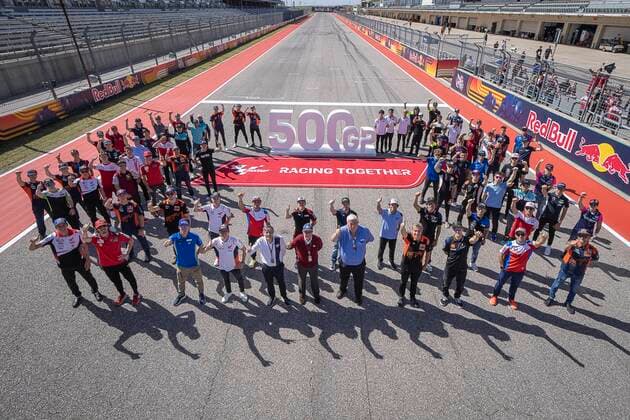 Sport Themen der Woche KW14 Sport Bilder des Tages press conference, PK, Pressekonferenz before MotoGP Red Bull Grand Prix of Las Americas at Las Americas Circuit, Austin, Texas, April 08, 2022 In picture: The collaboration between the FIM, IRTA, MSMA and Dorna reaches Grand Prix number 500 Rueda de prensa previa al Gran Premio de Las Americas en el Circuito de Las Americas, Austin, Texas. 08 de Abril de 2022 POOL MotoGP.com Cordon Press Images will be for editorial use only. Mandatory credit: MotoGP.com Cordon Press *** Press conference before MotoGP Red Bull Grand Prix of Las Americas at Las Americas Circuit, Austin, Texas, April 08, 2022 In picture The collaboration between the FIM, IRTA, MSMA and Dorna reaches Grand Prix number 500 Press conference before the Grand Prix of Las Americas at Las Americas Circuit, Austin, Texas, April 08, 2022 POOL MotoGP com Cordon Press Images will be for editorial use only Mandatory credit MotoGP com Cordon Press  xx xx