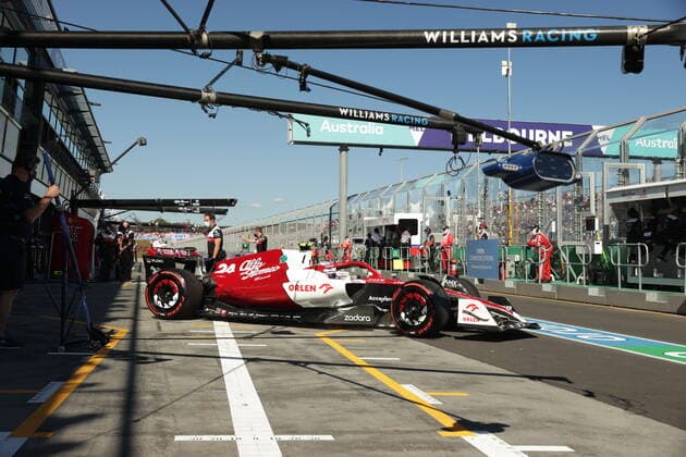 FORMULA 1 ROLEX AUSTRALIAN GRAND PRIX 2022 08.04.2022, Albert-Park, Melbourne, FORMULA 1 ROLEX AUSTRALIAN GRAND PRIX 2022 , im Bild Guanyu Zhou (CHN), Alfa Romeo Racing ORLEN