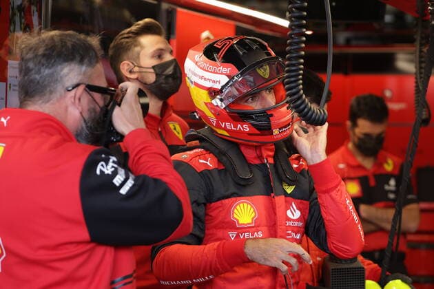 FORMULA 1 ROLEX AUSTRALIAN GRAND PRIX 2022 08.04.2022, Albert-Park, Melbourne, FORMULA 1 ROLEX AUSTRALIAN GRAND PRIX 2022 , im Bild Carlos Sainz Jr. (ESP), Scuderia Ferrari