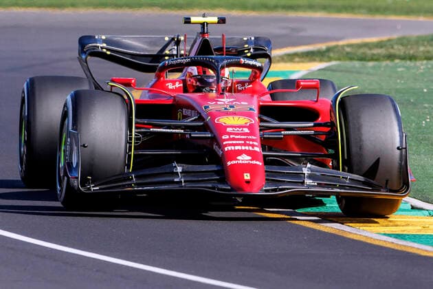 SAINZ Carlos Jr. F1 Team Scuderia Ferrari FIA F1 Saison 2022 GP 2022 Melbourne Australien am 08.04.2022 in Melbourne Copyright: xJerryxAndrex