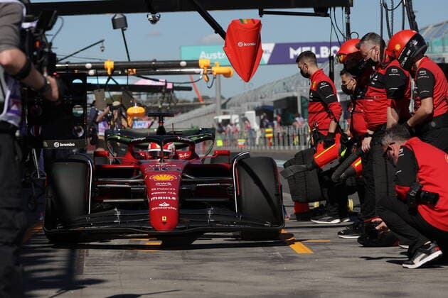 FORMULA 1 ROLEX AUSTRALIAN GRAND PRIX 2022 08.04.2022, Albert-Park, Melbourne, FORMULA 1 ROLEX AUSTRALIAN GRAND PRIX 2022 , im Bild Charles Leclerc (MCO), Scuderia Ferrari