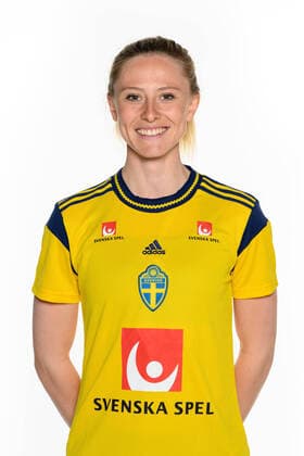 220405 Rebecka Blomqvist under en porträttfotografering med det svenska damlandslaget i fotboll den 5 april 2022 i Göteborg. Copyright: CARLxSANDIN BB220405CS066