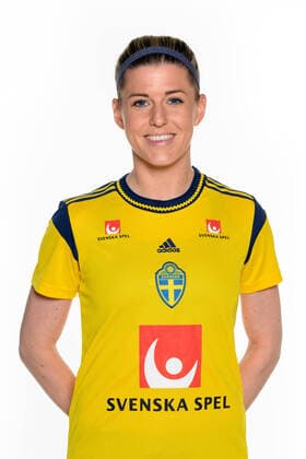 220405 Olivia Schough under en porträttfotografering med det svenska damlandslaget i fotboll den 5 april 2022 i Göteborg. Copyright: CARLxSANDIN BB220405CS088
