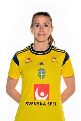220405 Emma Berglund under en porträttfotografering med det svenska damlandslaget i fotboll den 5 april 2022 i Göteborg. Copyright: CARLxSANDIN BB220405CS089