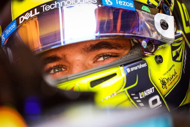 NORRIS Lando (gbr), McLaren F1 Team MCL36, portrait cockpit during the Formula 1 Heineken Australian Grand Prix 2022, 3rd round of the 2022 FIA Formula One World Championship, WM, Weltmeisterschaft on the Albert Park Circuit, from April 8 to 10, 2022 in Melbourne, Australia - F1 - AUSTRALIAN GRAND PRIX 2022 DPPI Panoramic  20220409_G00D6537