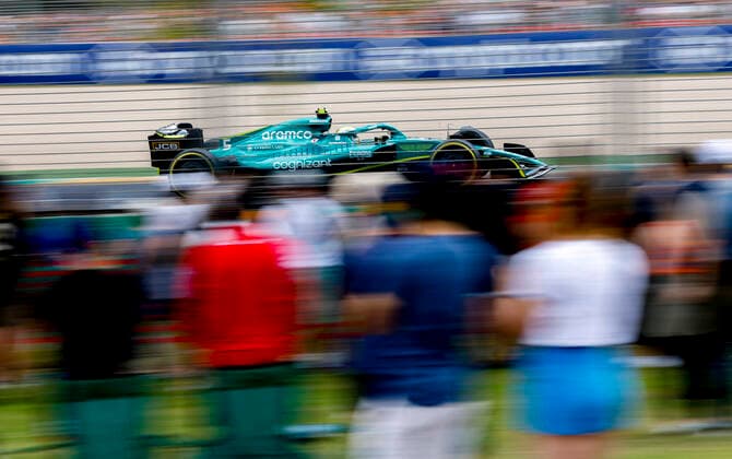 5 Sebastian Vettel (DEU, Aston Martin Aramco Cognizant F1 Team), F1 Grand Prix of Australia at Melbourne Grand Prix Circuit on April 9, 2022 in Melbourne, Australia. (Photo by HOCH ZWEI) Melbourne Australia