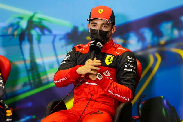 16 Charles Leclerc (MCO, Scuderia Ferrari), F1 Grand Prix of Australia at Melbourne Grand Prix Circuit on April 9, 2022 in Melbourne, Australia. (Photo by HOCH ZWEI) Melbourne Australia