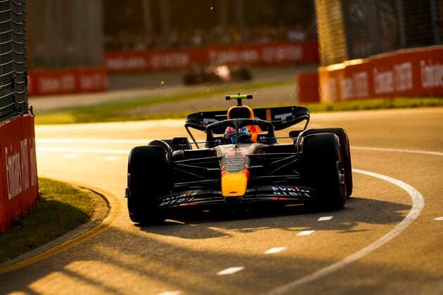 11 Sergio Perez (MEX, Oracle Red Bull Racing), F1 Grand Prix of Australia at Melbourne Grand Prix Circuit on April 9, 2022 in Melbourne, Australia. (Photo by HOCH ZWEI) Melbourne Australia