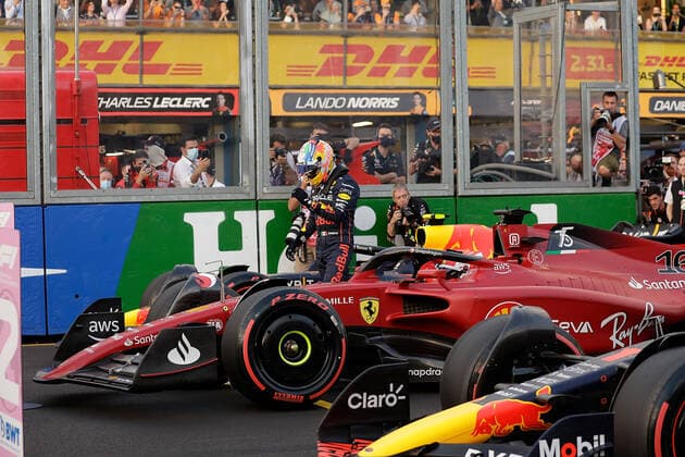 FORMULA 1 ROLEX AUSTRALIAN GRAND PRIX 2022 09.04.2022, Albert-Park, Melbourne, FORMULA 1 ROLEX AUSTRALIAN GRAND PRIX 2022 , im Bild 3.Startplatz für Sergio Perez (MEX), Oracle Red Bull Racing