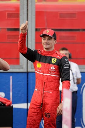 FORMULA 1 ROLEX AUSTRALIAN GRAND PRIX 2022 09.04.2022, Albert-Park, Melbourne, FORMULA 1 ROLEX AUSTRALIAN GRAND PRIX 2022 , im Bild Poleposition für Charles Leclerc (MCO), Scuderia Ferrari