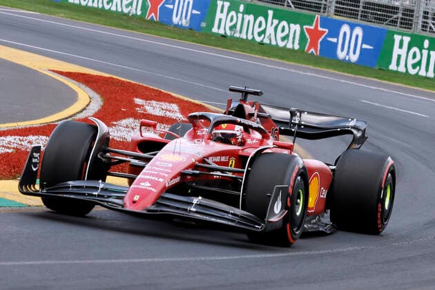 LECLERC Charles F1 Team Scuderia Ferrari FIA F1 Saison 2022 GP 2022 Melbourne Australien am 09.04.2022 in Melbourne Copyright: xJerryxAndrex