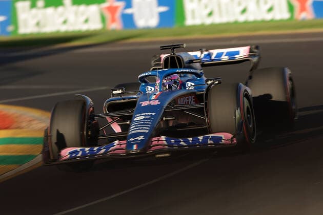 FORMULA 1 ROLEX AUSTRALIAN GRAND PRIX 2022 09.04.2022, Albert-Park, Melbourne, FORMULA 1 ROLEX AUSTRALIAN GRAND PRIX 2022 , im Bild Fernando Alonso (ESP), Alpine F1 Team