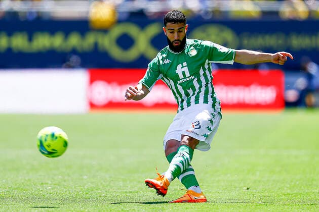 ESP: Cadiz CF-Real Betis. La Liga Santander Nabil Fekir of Real Betis during the La Liga match between Cadiz CF and Real Betis played at Nuevo Mirandilla Stadium on April 9, 2022 in Cadiz, Spain. kpng Copyright: xAntonioxPozox xPRESSINPHOTOx AP_220409_002