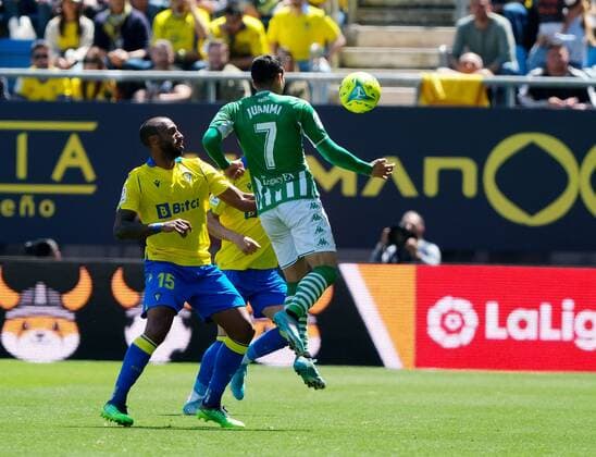09 April 2022; stadium Nuevo Mirandilla; Cadiz; Andalucia; Spain; Primera Division; LaLiga Santander 2021 - 2022; Cadiz vs Betis 900 Cordon Press